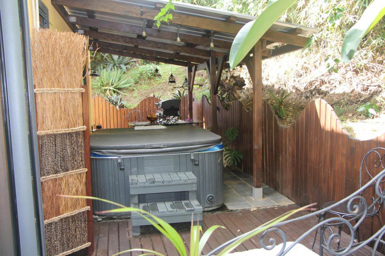 La Liane De Jade 974-Lodge Le Palissandre - Jacuzzi Privatif - Piscine Chauffee Le Bois de Nefles  Bagian luar foto