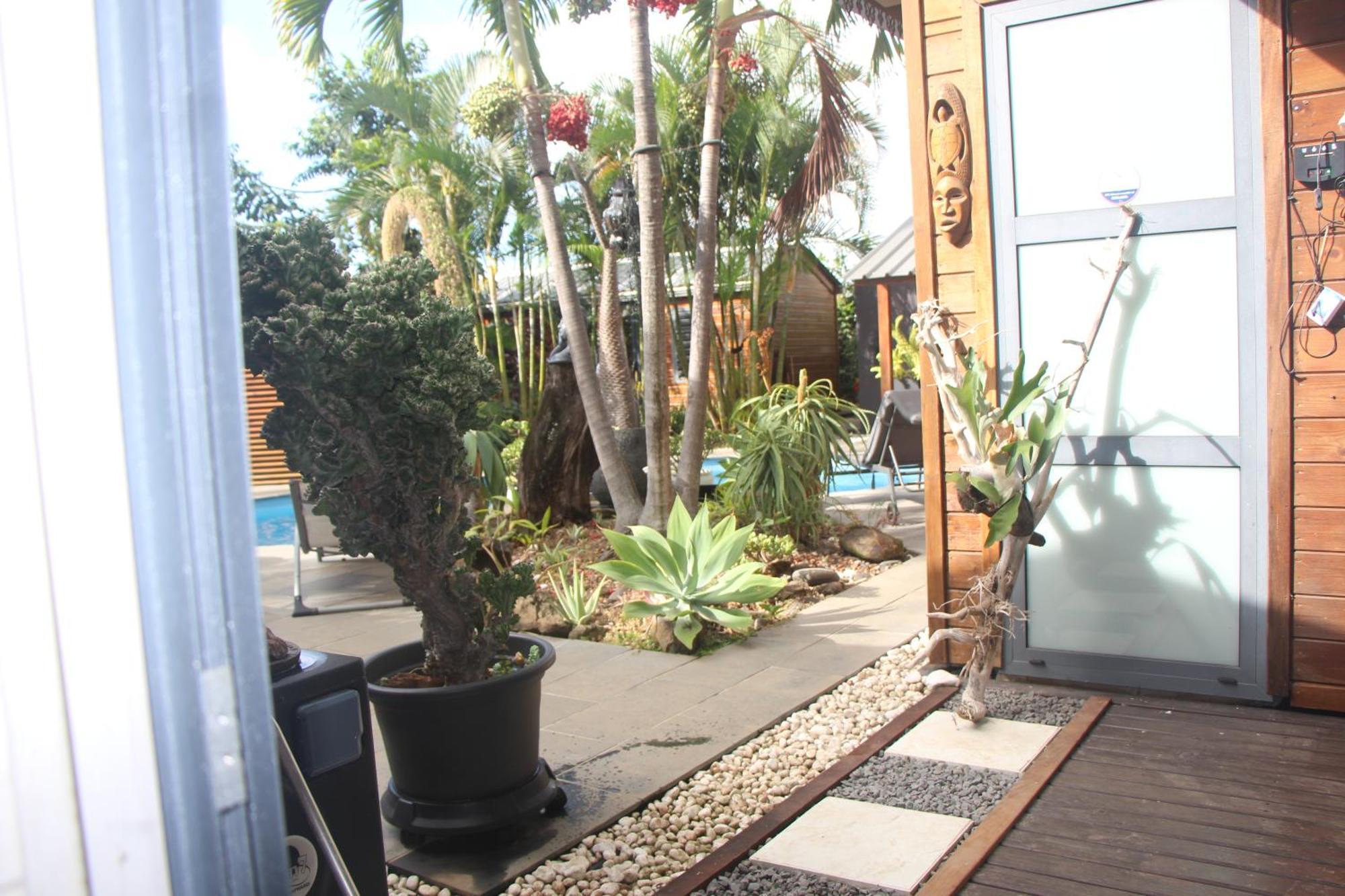 La Liane De Jade 974-Lodge Le Palissandre - Jacuzzi Privatif - Piscine Chauffee Le Bois de Nefles  Bagian luar foto